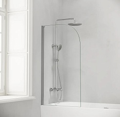 Sancos Душевая система Game с изливом и термостатом хром SC3001LCH – фотография-3