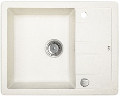 Iddis Мойка гранитная Vane G V10W621i87 белая – фотография-1