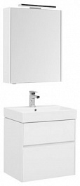 Aquanet Мебель для ванной Бруклин 60 белая – фотография-1