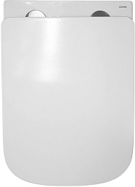 Azario Унитаз подвесной Cascad M AZ-10002 безободковый белый – фотография-9