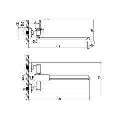 Iddis Смеситель для ванны Urban URBSBL2i10 – фотография-8