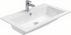 Aquanet Мебель для ванной Lino 90 подвесная дуб веллингтон – фотография-10