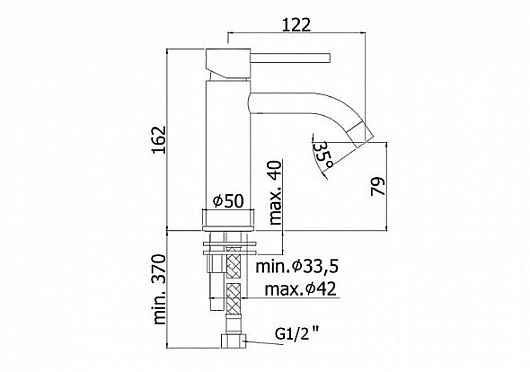 Paffoni Смеситель для раковины Light LIG071ST – фотография-2
