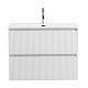 BelBagno Тумба с раковиной Uno mini 80 подвесная Bianco Opaco с раковиной BB-8099-3-80 – фотография-14