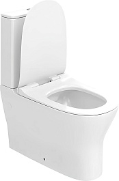 Vivon Унитаз-компакт Colett KWH03 безободковый с быстросъёмным сиденьем микролифт – фотография-7