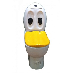 Creavit Сиденье для унитаза Ducky KC3671.YO с микролифтом – фотография-5