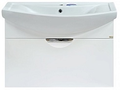 Misty Тумба с раковиной Лаванда 80, 1 ящик, подвесная – фотография-1