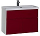 Aquanet Мебель для ванной "Латина 90" бордо (181087) – картинка-12