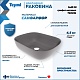 Teymi Раковина накладная Solli 50 Artceramic T50391 графит матовый – картинка-22