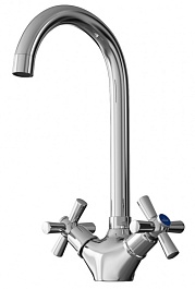 Mixline Смеситель для кухни 1/2 керамический ML10-032 хром – фотография-2