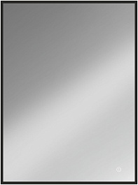 Vincea Зеркало 50x70 VLM-3VN500B с ореольной подсветкой черное – фотография-1
