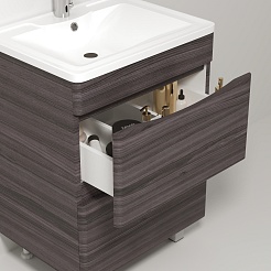 Водолей Мебель для ванной Adel 60 палисандр – фотография-3