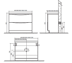 BelBagno Тумба с раковиной ANCONA-N 600 Bianco Lucido – фотография-7