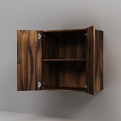 Am.Pm Навесной шкаф Func 60x70 темное дерево – фотография-2