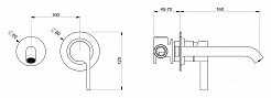 Webert Смеситель для раковины DoReMi DR830606345 Simil Acciaio – фотография-2