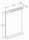 Opadiris Зеркало для ванной Карла 65 нагал – картинка-6