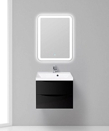 BelBagno Тумба с раковиной MARINO 600 Nero Lucido – фотография-4