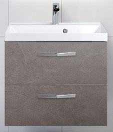 BelBagno Тумба с раковиной AURORA 600 Pietra Grigio – фотография-1