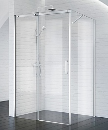 BelBagno Душевой уголок Acqua 140/90 ACQUA-AH-1-140/90-C-Cr стекло прозрачное – фотография-1