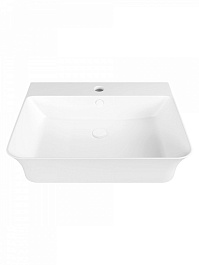 Teymi Раковина накладная в ванную Aina 55/41 глянцевый белый T50006 – фотография-4
