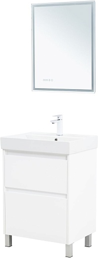 Aquanet Тумба с раковиной Nova Lite 2.0 60 белая – картинка-19