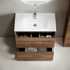 Sancos Тумба под раковину Libra Floor 80 дуб чарльстон – фотография-3