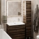 Водолей Тумба с раковиной Адель 80 дуб крымский коричневый – картинка-28