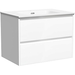 Sancos Мебель для ванной Libra 70 белый глянец – фотография-6