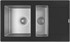 Florentina Мойка кухонная Комби 860 К антрацит
