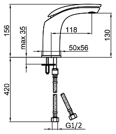 Webert Смеситель для раковины Aria AI830102015 хром – фотография-2
