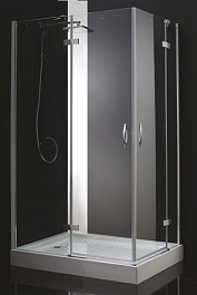 Cezares Душевой уголок BERGAMO-W-AH-2-100/90-C-Cr-L – фотография-1