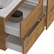 BelBagno Тумба с раковиной Etna 120 с 4 ящиками подвесная Rovere Nature – фотография-25