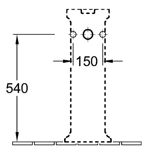 Villeroy & Boch Пьедестал для раковины Hommage 7232 00 R1 – фотография-2