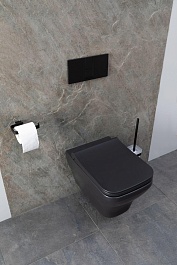 Allen Brau Чаша подвесного унитаза Infinity 4.21011.31 чёрный матовый – фотография-25