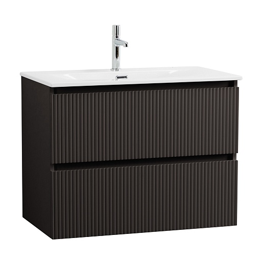 BelBagno Тумба под раковину Uno mini 90 подвесная Темно-Серый матовый – фото-1