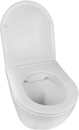 Azario Унитаз подвесной Gloria AZ-2003 безободковый белый – фотография-6