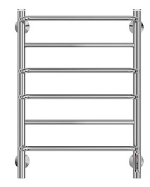 Terminus Полотенцесушитель электрический Евромикс П6 450х650 диммер справа – фотография-2