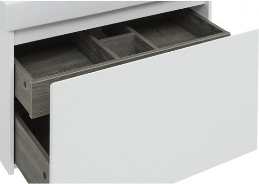 Aquanet Тумба с раковиной Nova Lite 100 белая – картинка-7