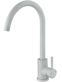 Frap Смеситель для кухни F40899-2 серый – фотография-1