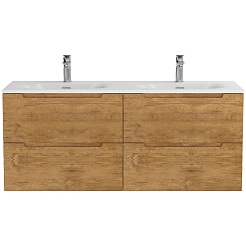 BelBagno Тумба под раковину Etna 120 с 4 ящиками Rovere Nature – фотография-2