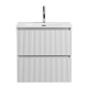 BelBagno Тумба с раковиной Uno mini 70 подвесная Bianco Opaco с раковиной BB-8099-3-70 – фотография-14