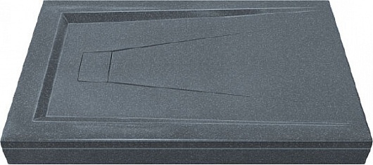 Good Door Поддон для душа Атриум 120x80 грей – фото, картинка, фотография-1