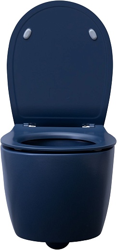 Allen Brau Чаша подвесного унитаза Fantasy 4.11004.ID индиго – фотография-20