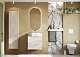 Акватон Мебель для ванной Марбл 60 Одри Soft подвесная слэйт/белая матовая – фотография-22