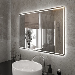 Teymi Зеркало Solli Pro 100/70 LED сенсор T20256 – фотография-8