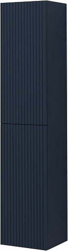 Aquanet Шкаф пенал Джейн 35 подвесной маренго матовый – картинка-3