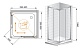 Cezares Душевой уголок FAMILY-D-A-2-90-C-Cr – фотография-4
