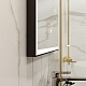Continent Зеркало Frame Black Led 600x800 – фотография-22