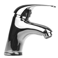 Paini Смеситель для раковины Smile 39CR205CAKM без донного клапана, хром (CR)