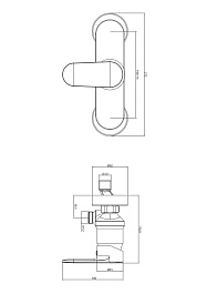 Aquatek Смеситель для душа Ника AQ1832MB матовый черный – фотография-6